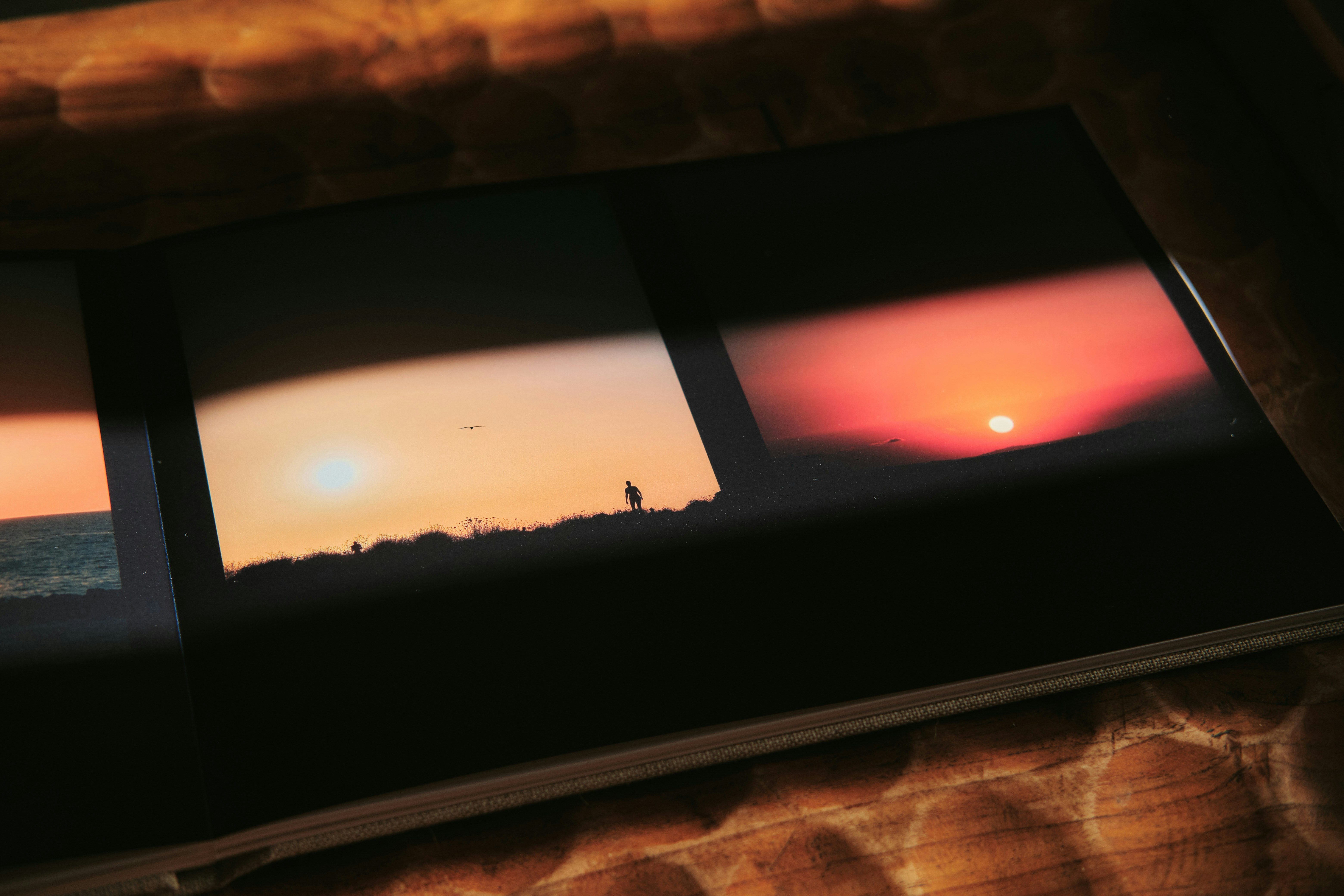 a person walking on a bridge