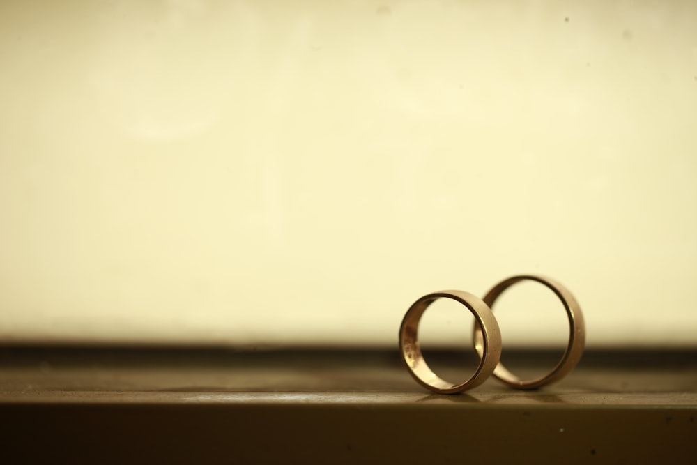 a pair of glasses on a table