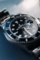 close up of a watch