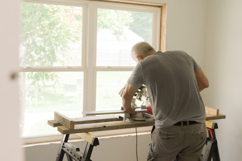 a man shooting a gun