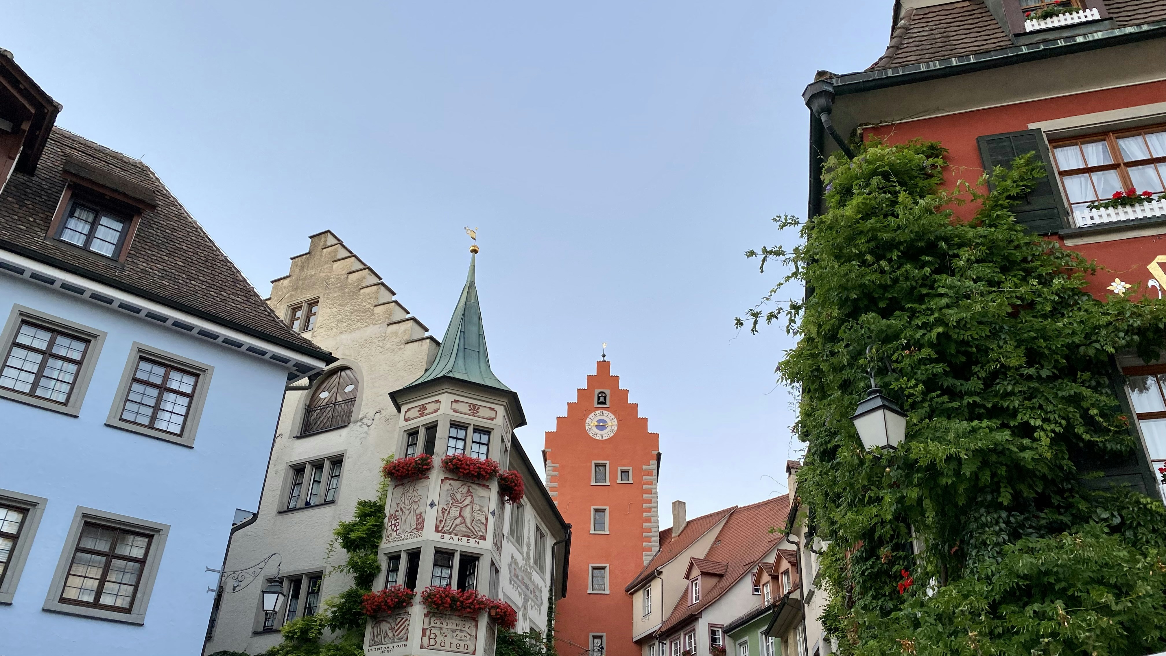 Old houses in Meersburg Germany