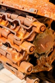 a rusty piece of metal