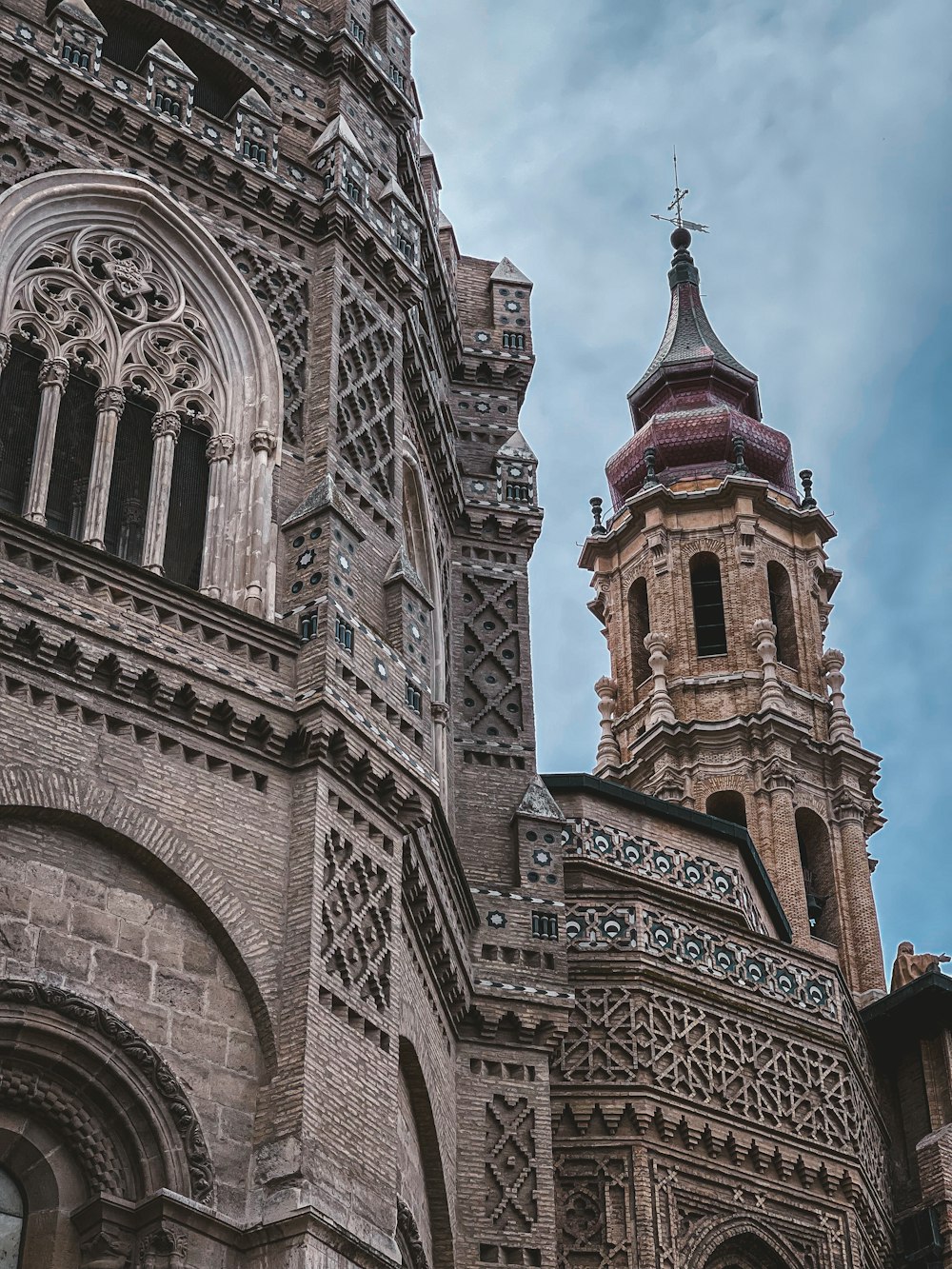 a tall building with a tower