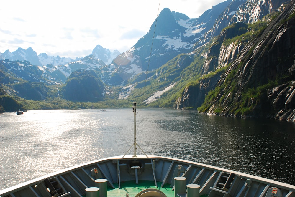 a boat on the water