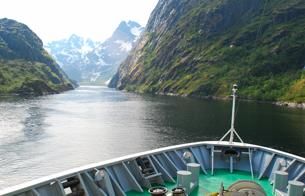 a boat on the water