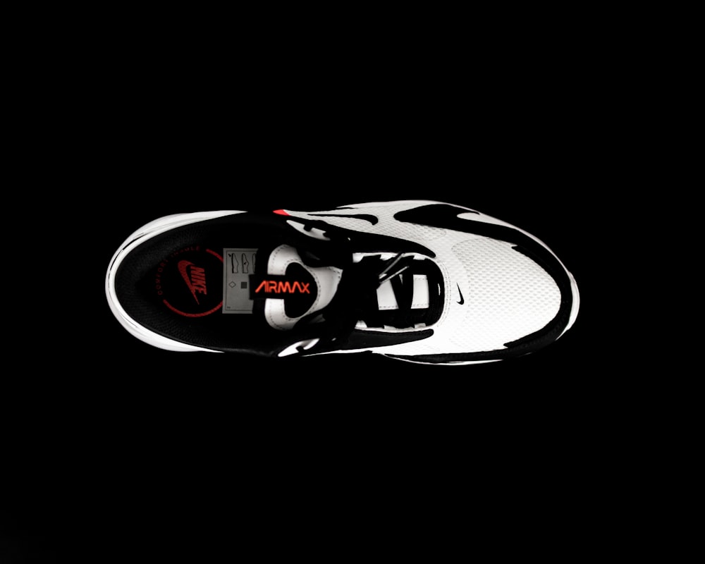 a black and white car logo