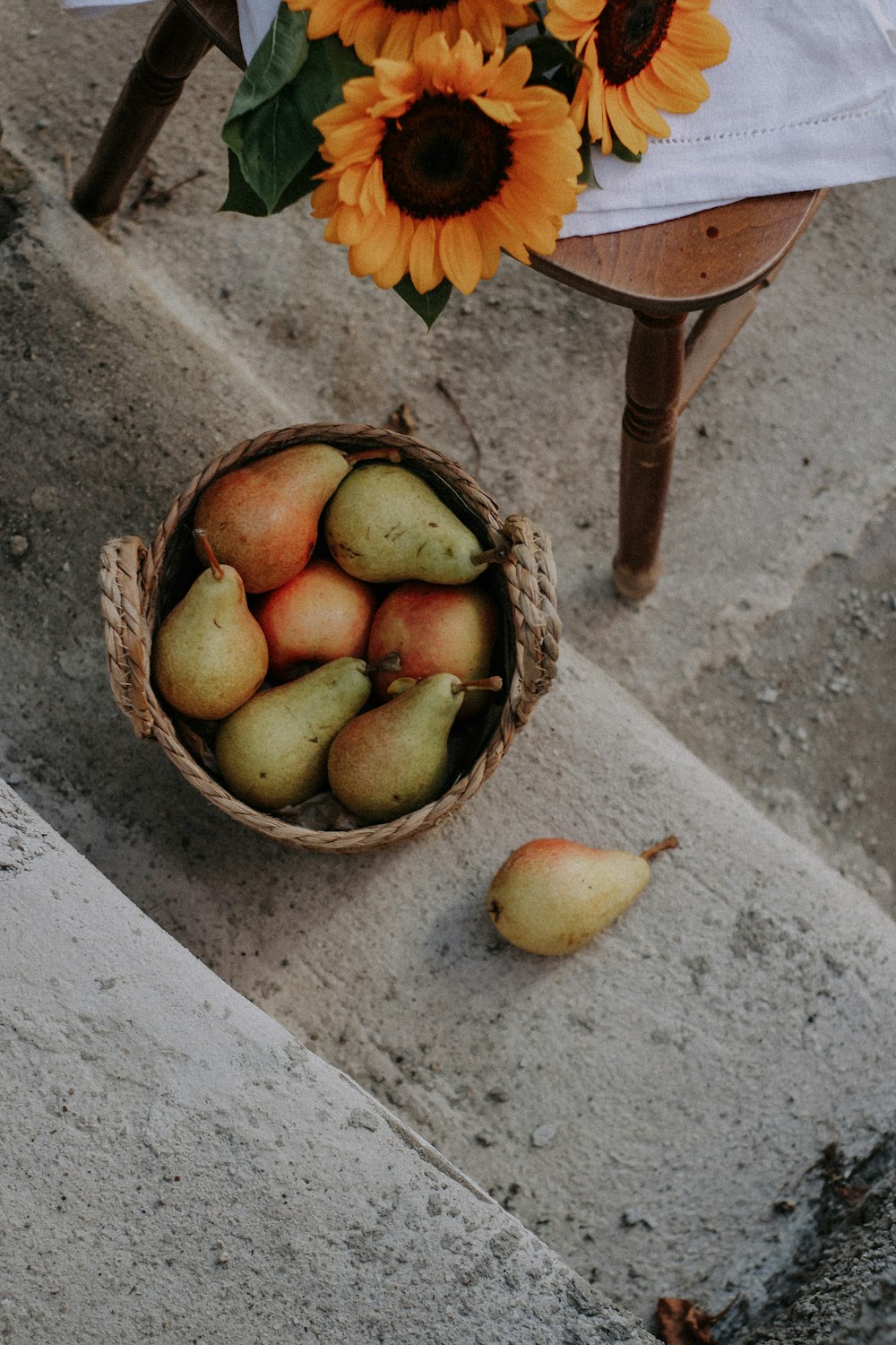 a basket of fruit