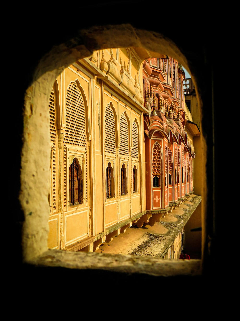 a building with a staircase