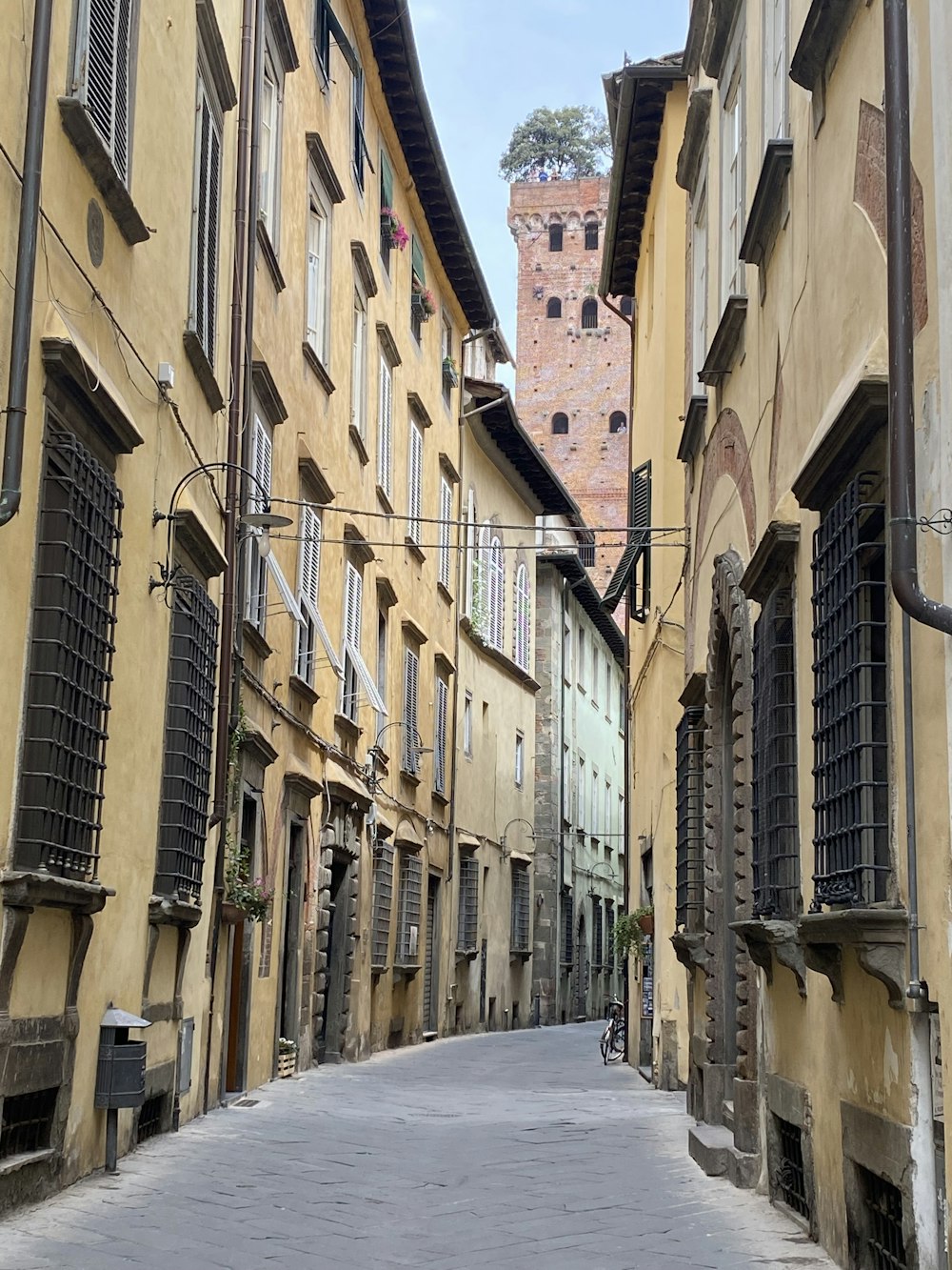 a street with buildings on both sides