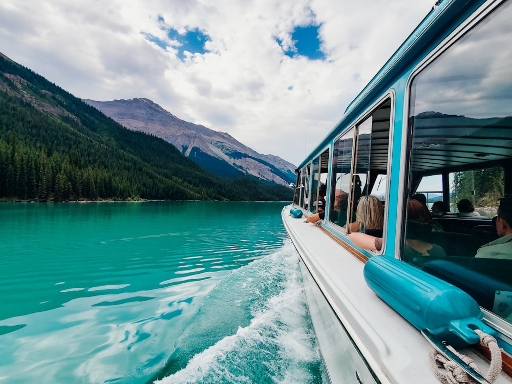 a boat on the water