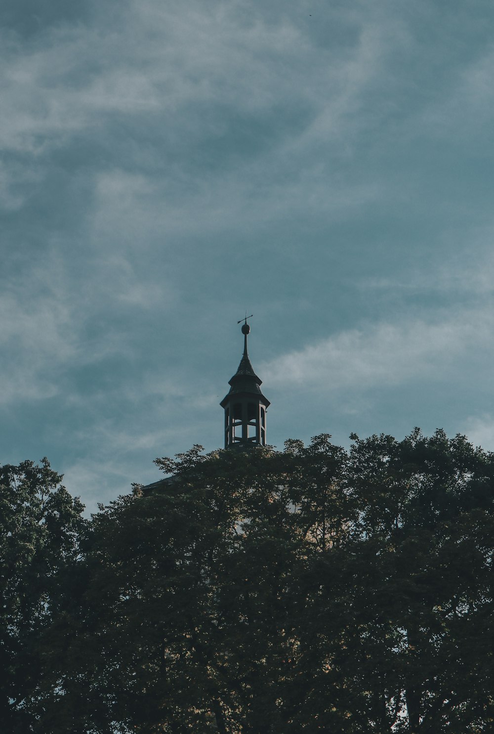 a building with a cross on top