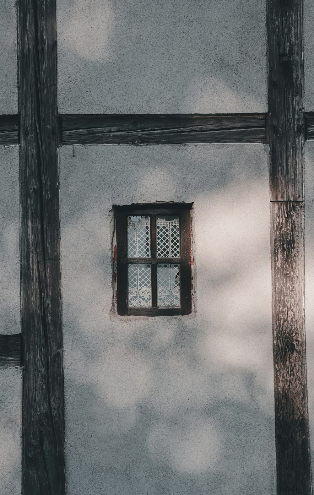a window in a building