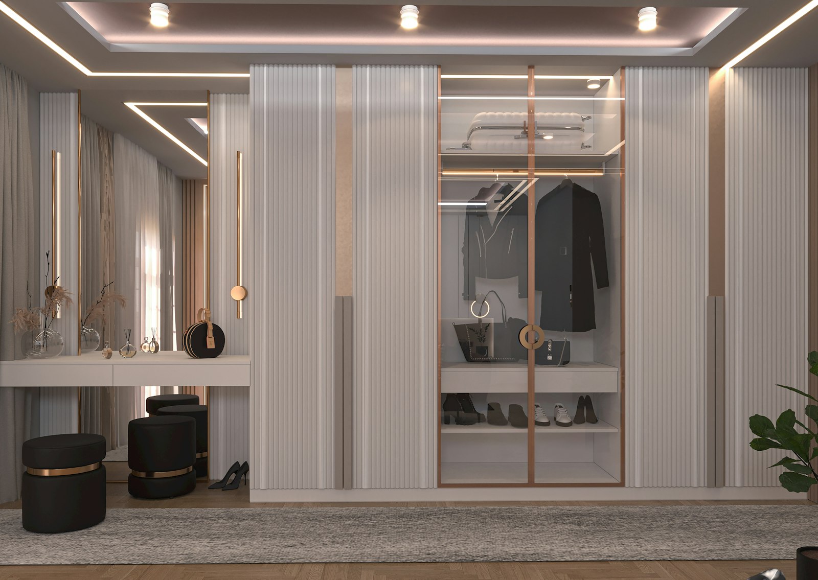 How to Make a Reach-in closet Feel Twice as Big