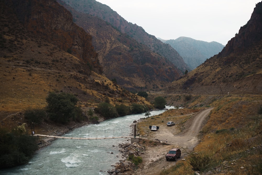 a river running through a valley