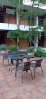 Outdoor patio featuring durable tile flooring perfect for all weather conditions.