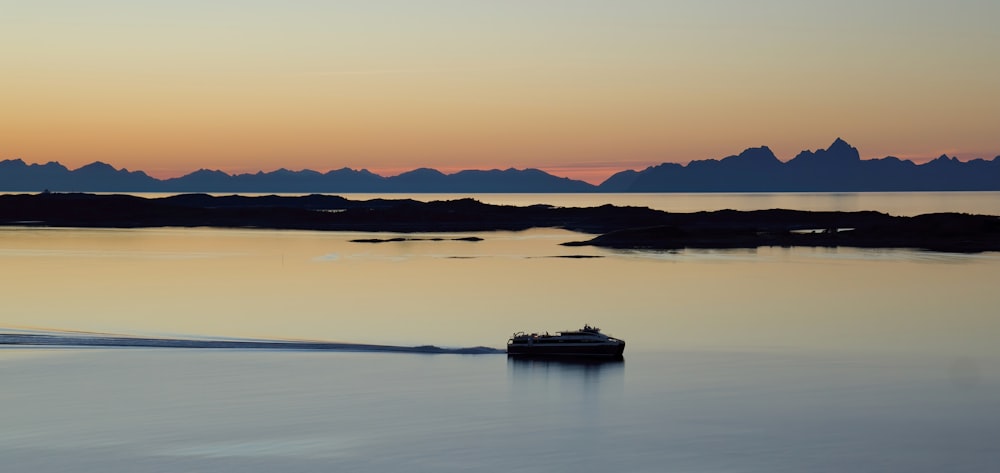 a boat on the water