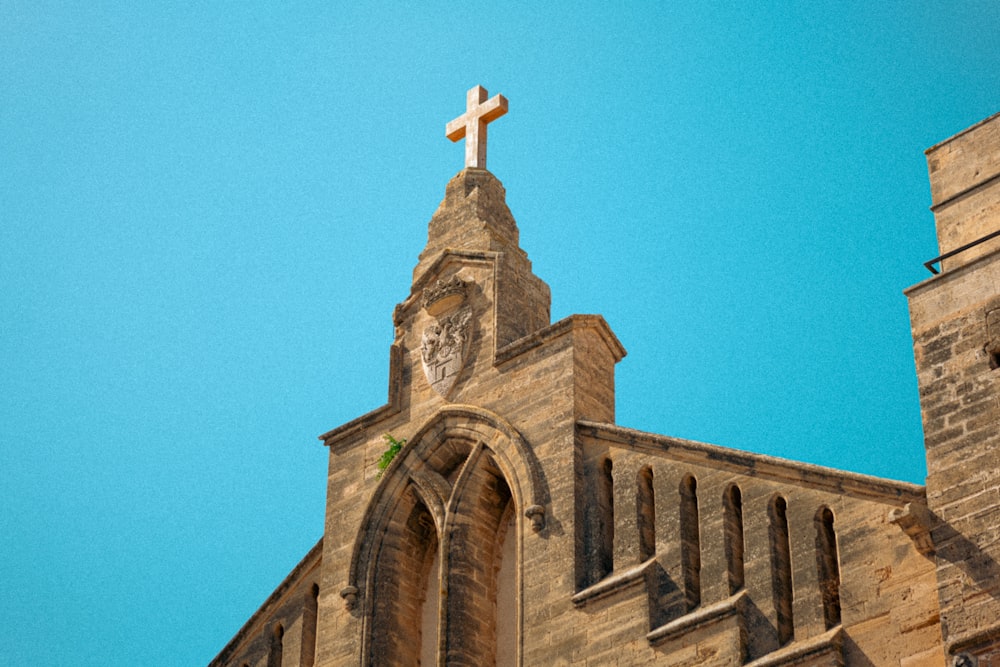 a clock on a tower