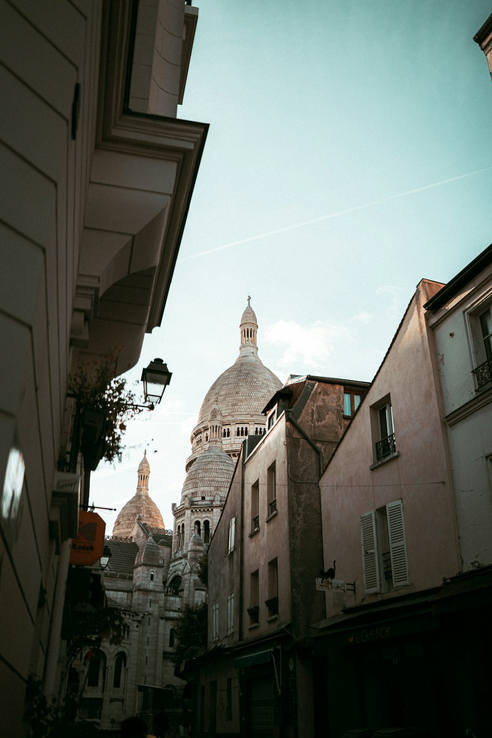 a street with buildings on both sides