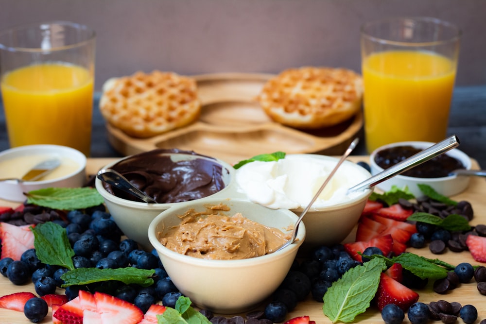 a plate of food