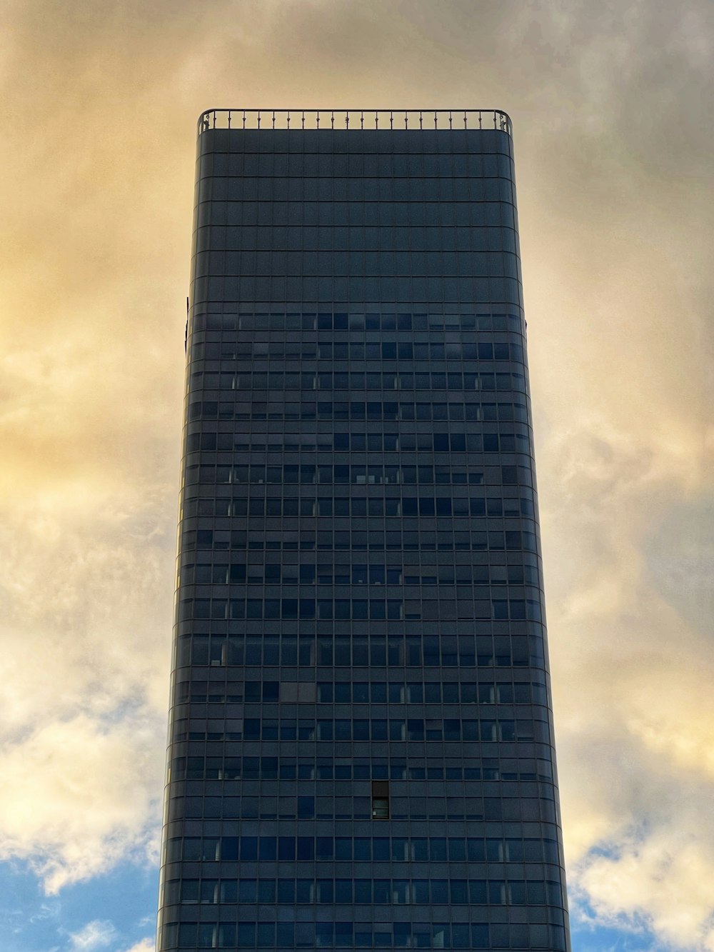 a tall building with many windows