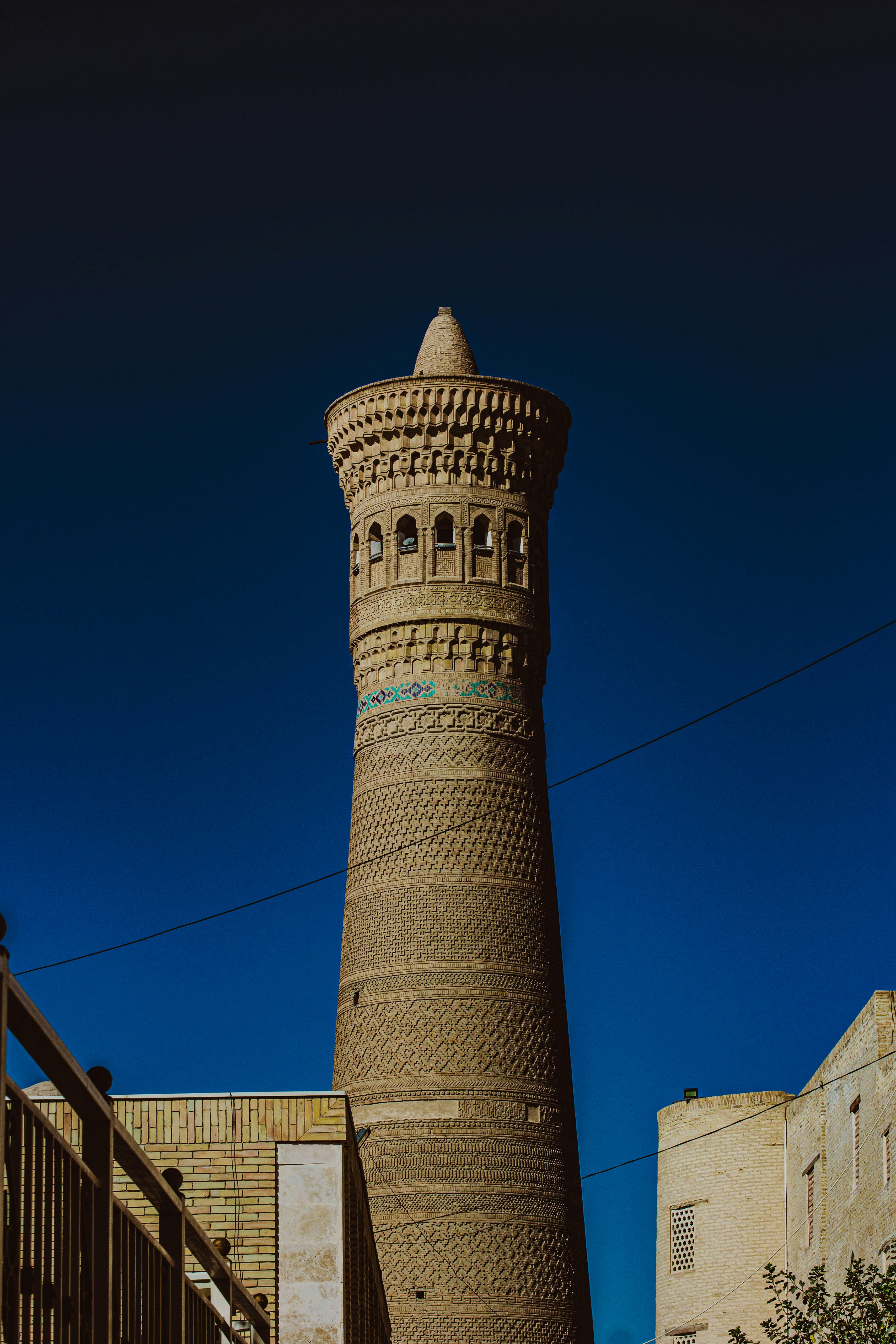 a tall tower with a dome