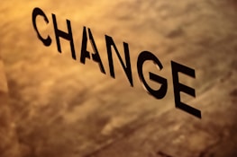 a close up of a sign