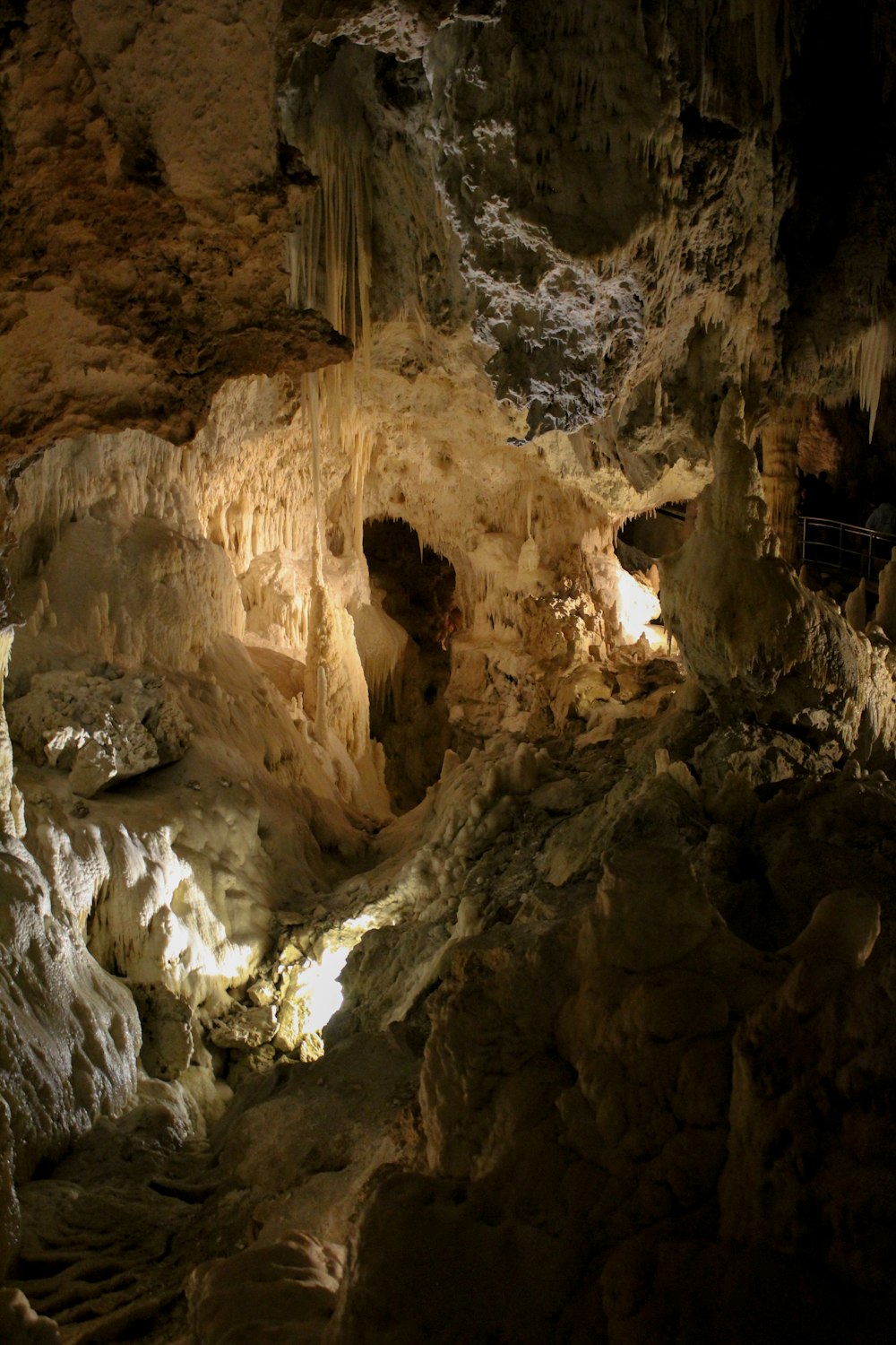 a cave with a large opening