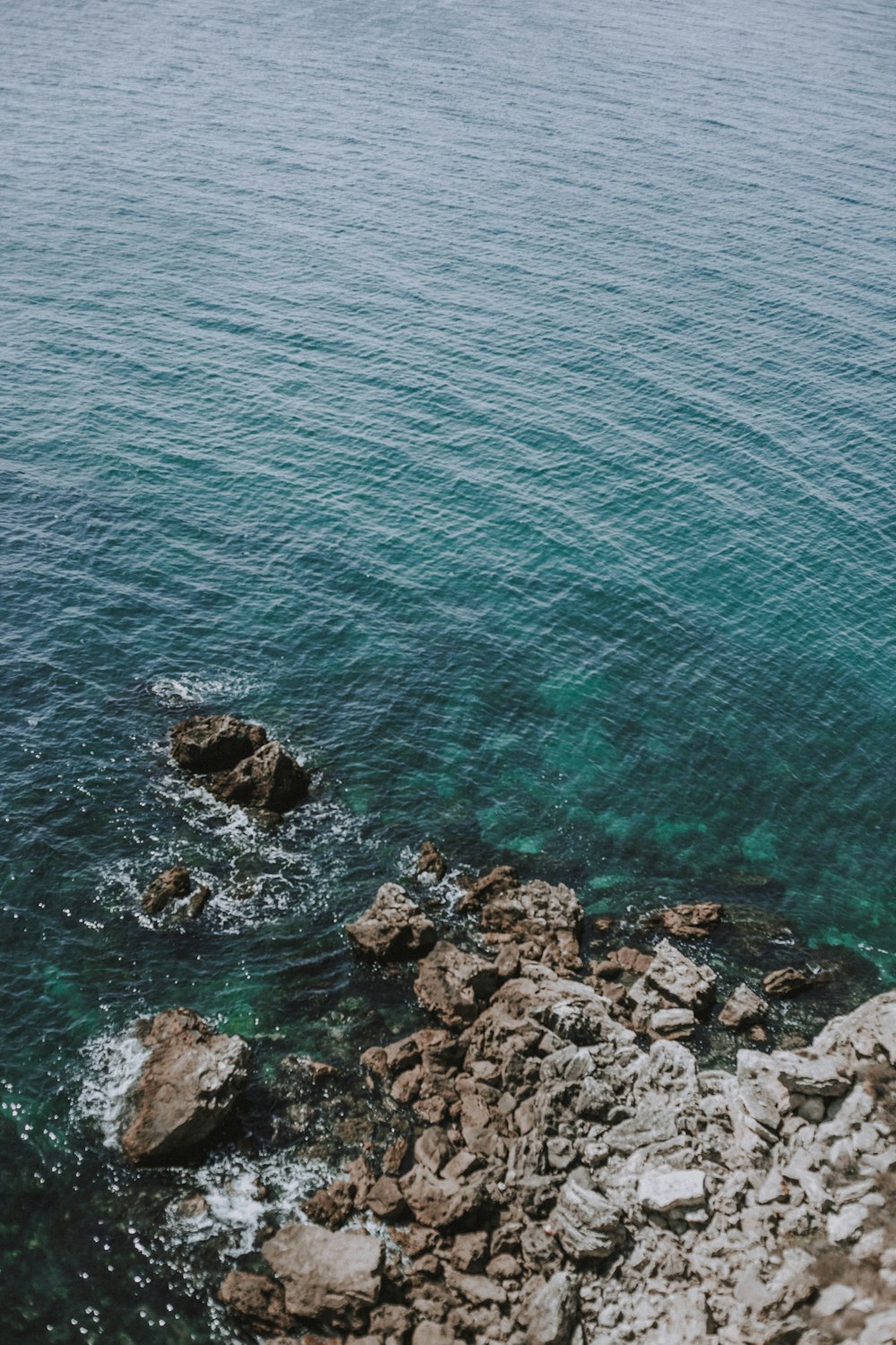 rocks on a beach