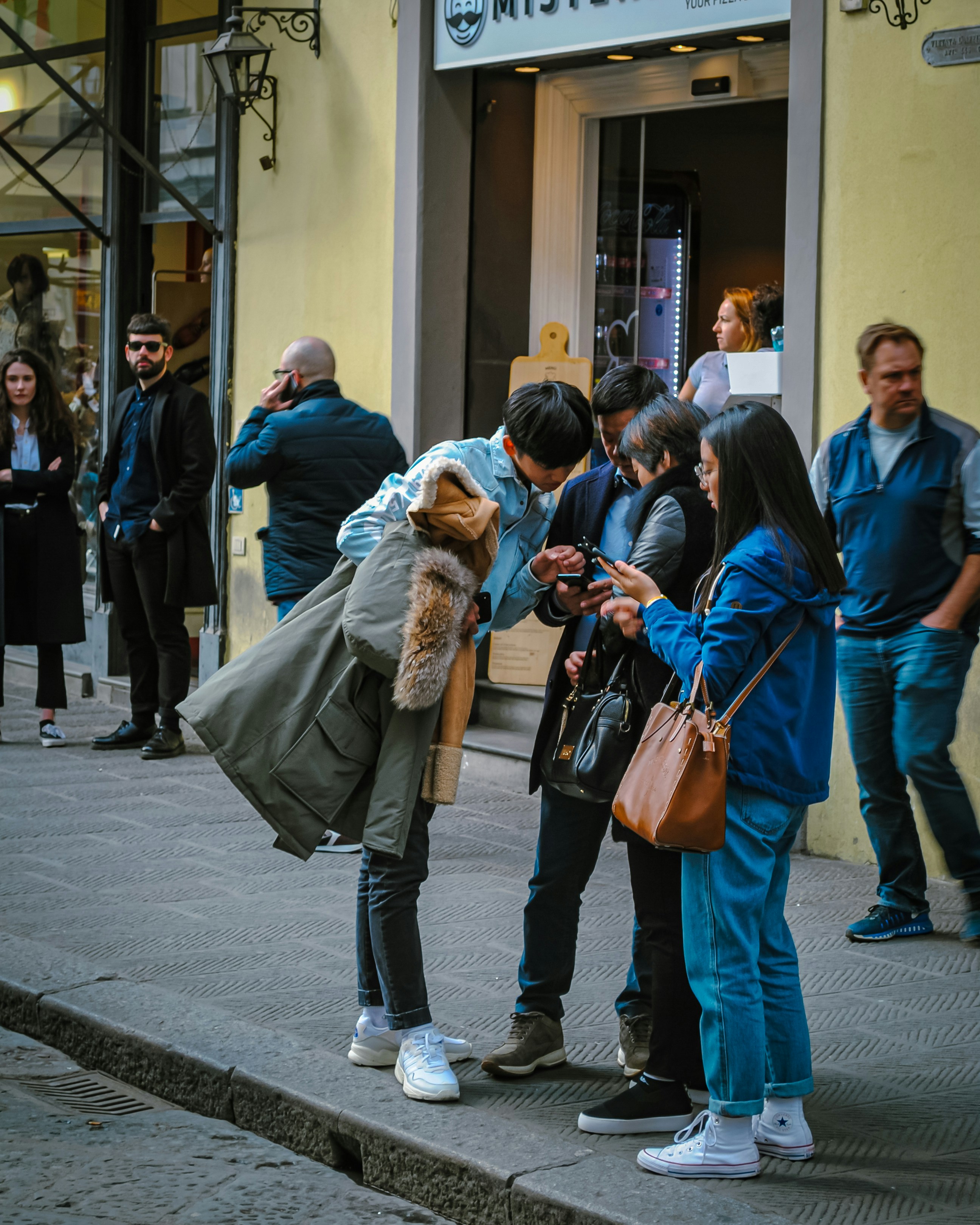 Person Buying Bitcoin on Their Smartphone