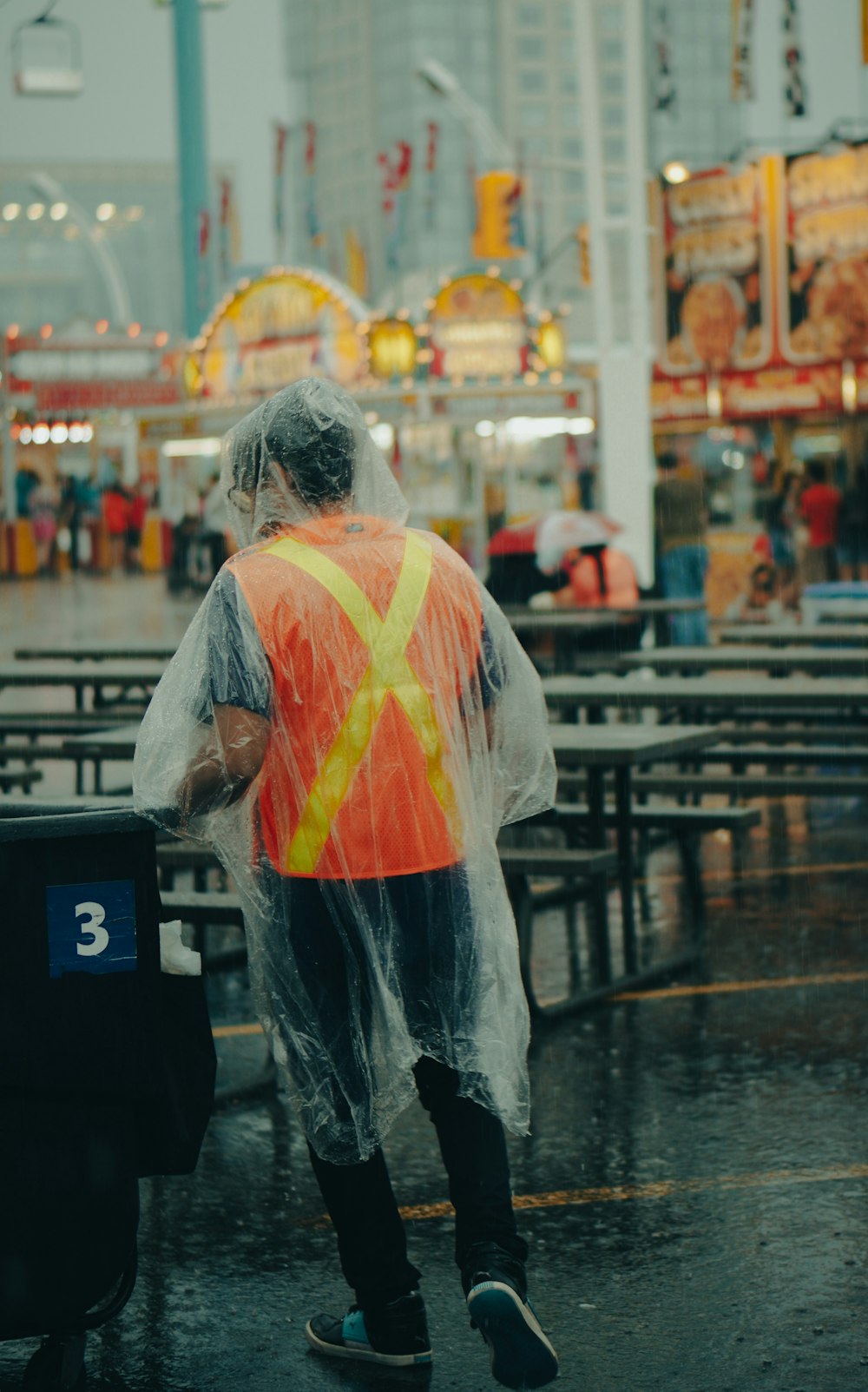 a person in a vest