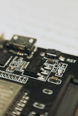a close up of a computer keyboard
