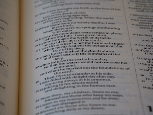A close-up of a page from a book written in verse format, containing numbered lines of text. The text is organized in a poetic style, with a clear structure and alignment.