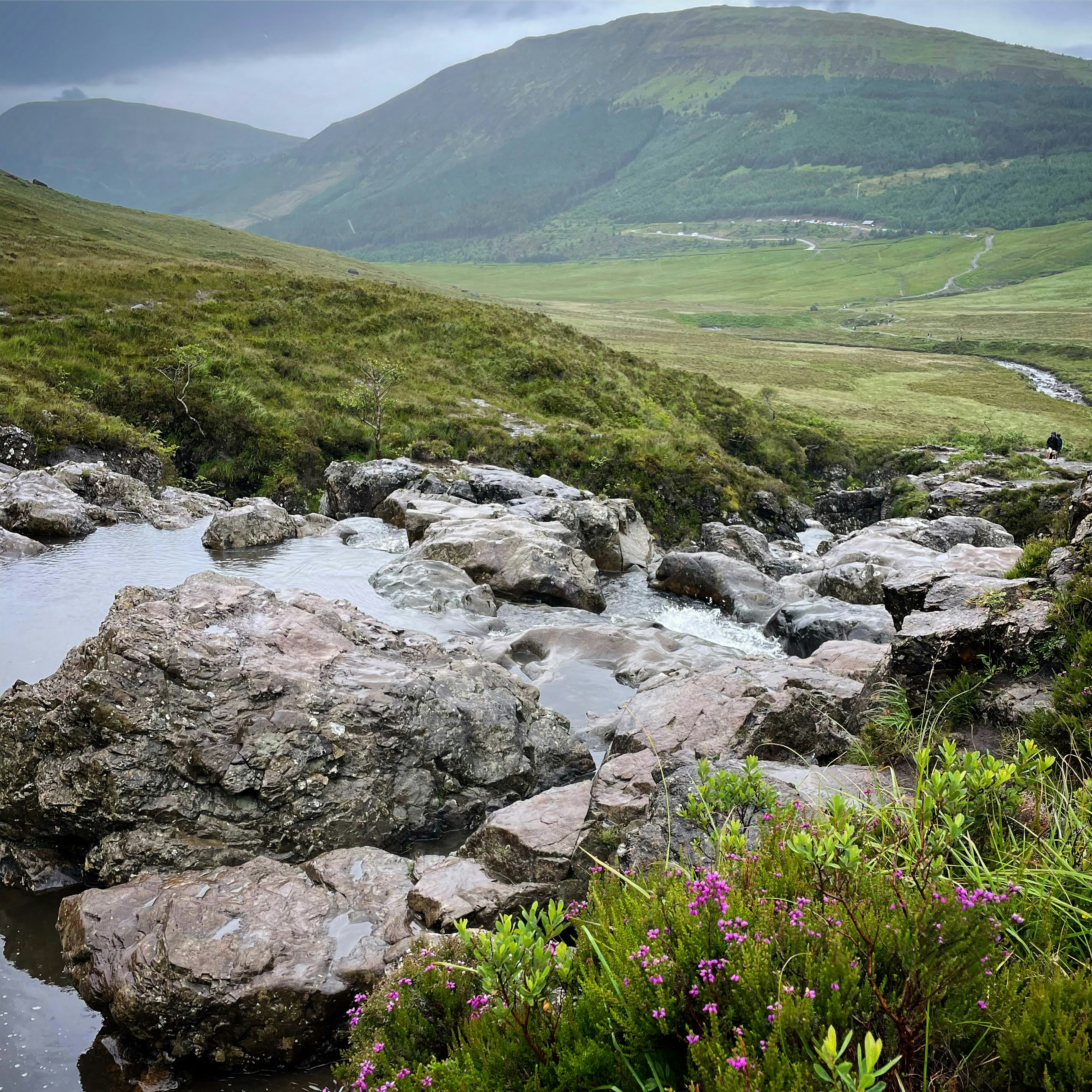 a river running through a valley