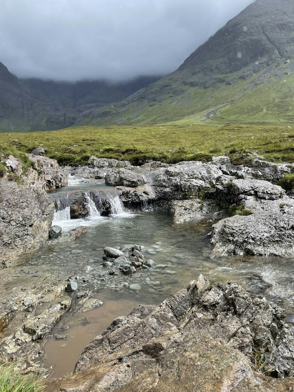 a river running through a valley