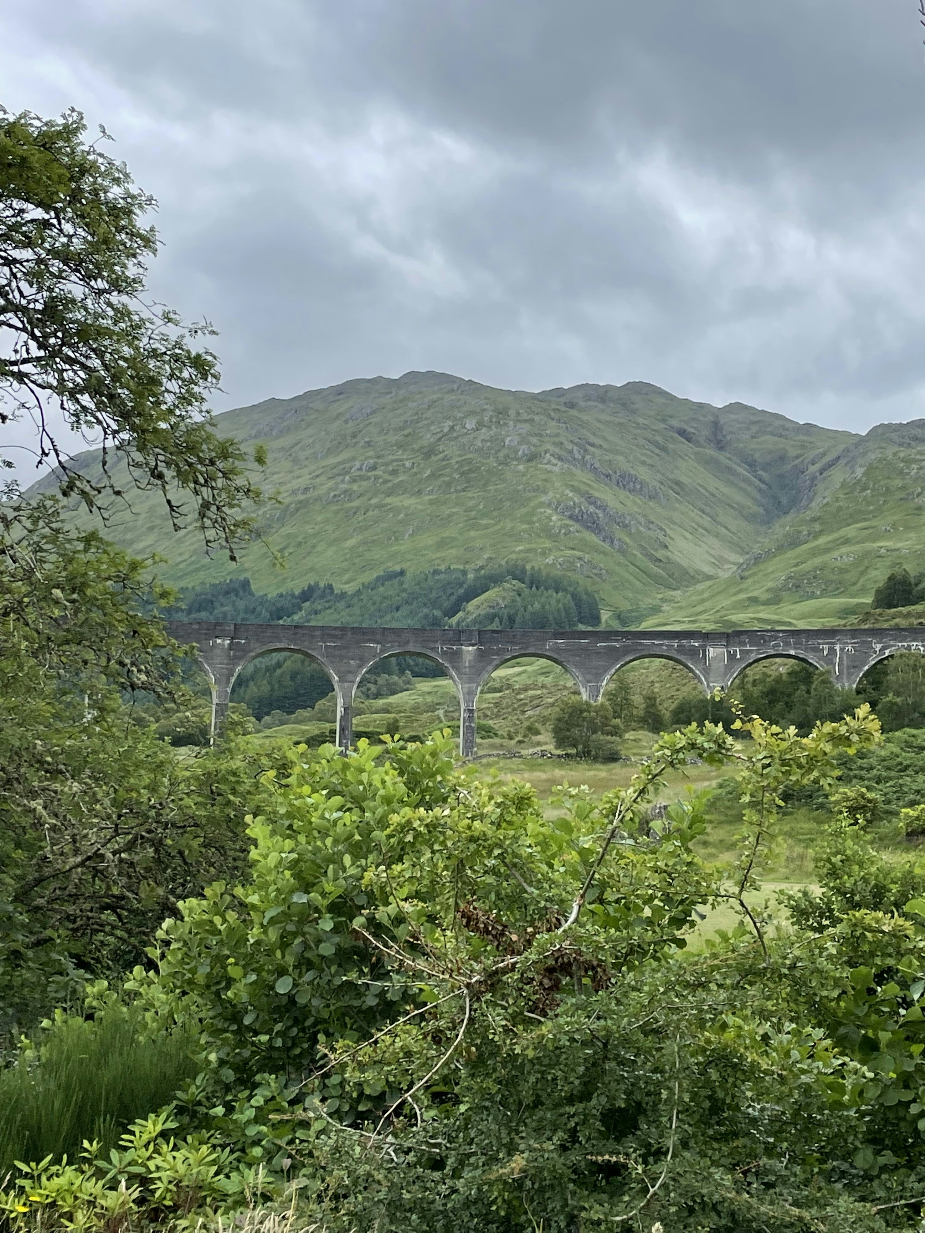 a bridge over a river