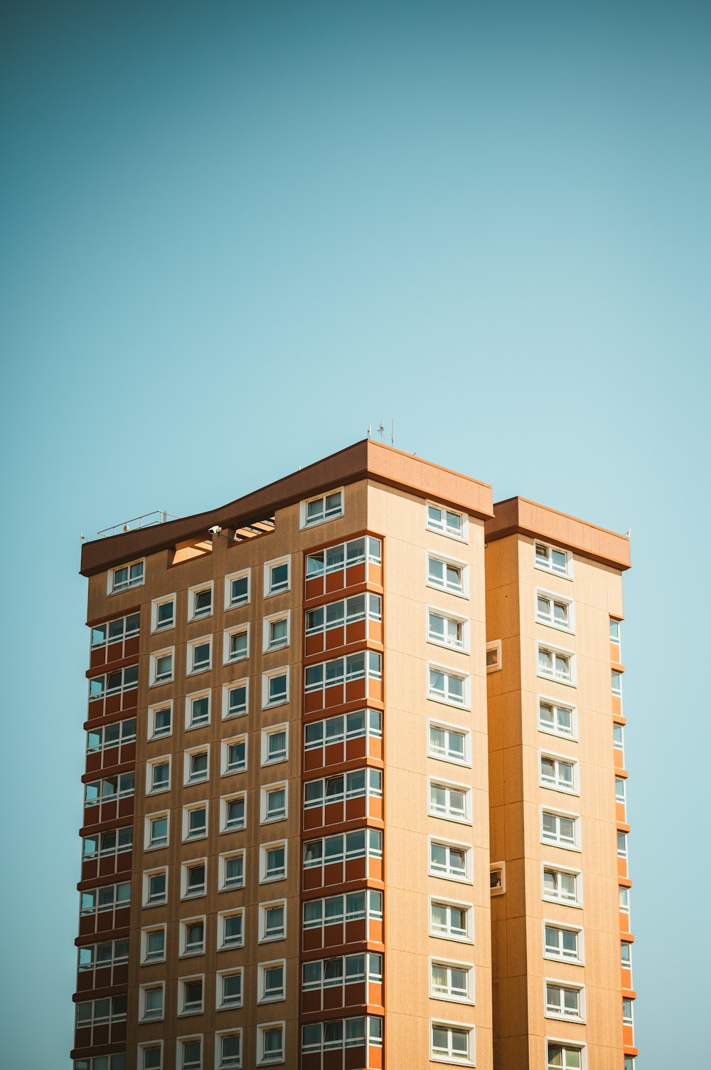 a tall building with many windows