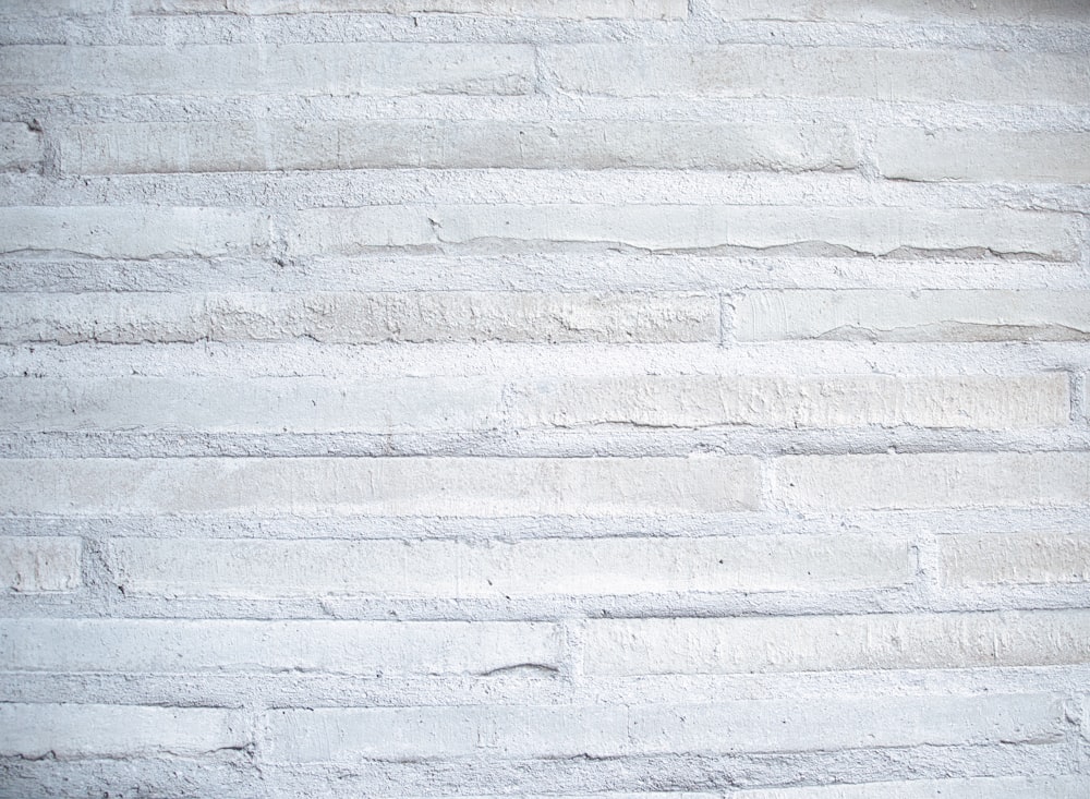 a white brick wall