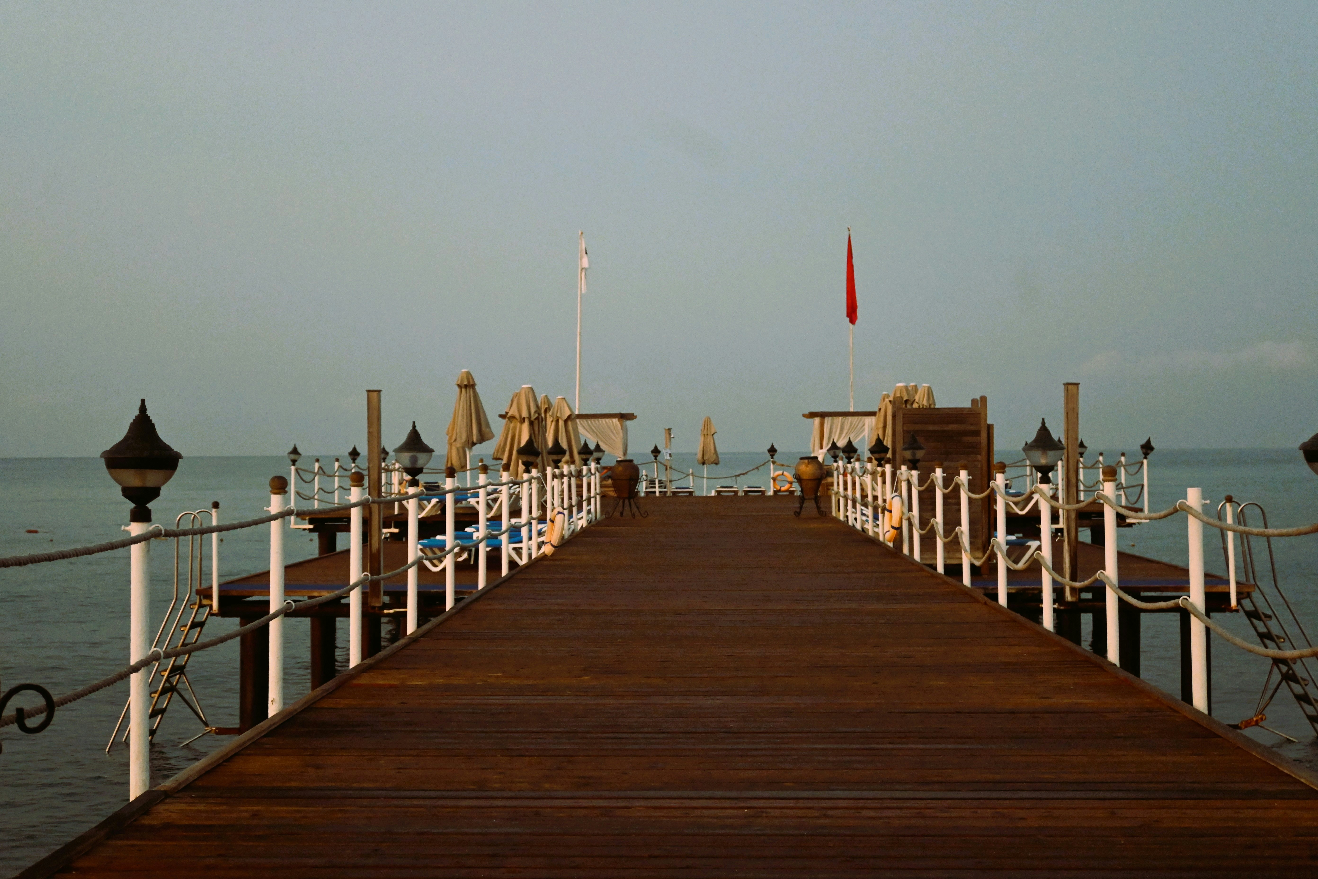 a boardwalk leading to a beach