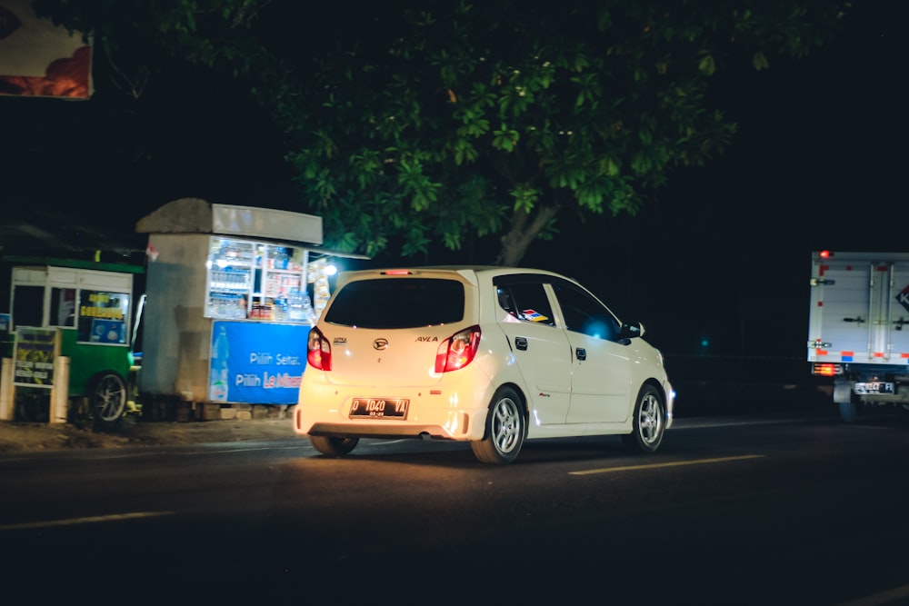 a car on the street