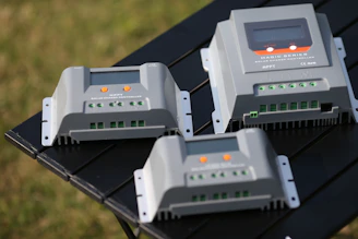 a machine on the field