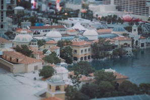 A scenic view of real estate properties in gift city.