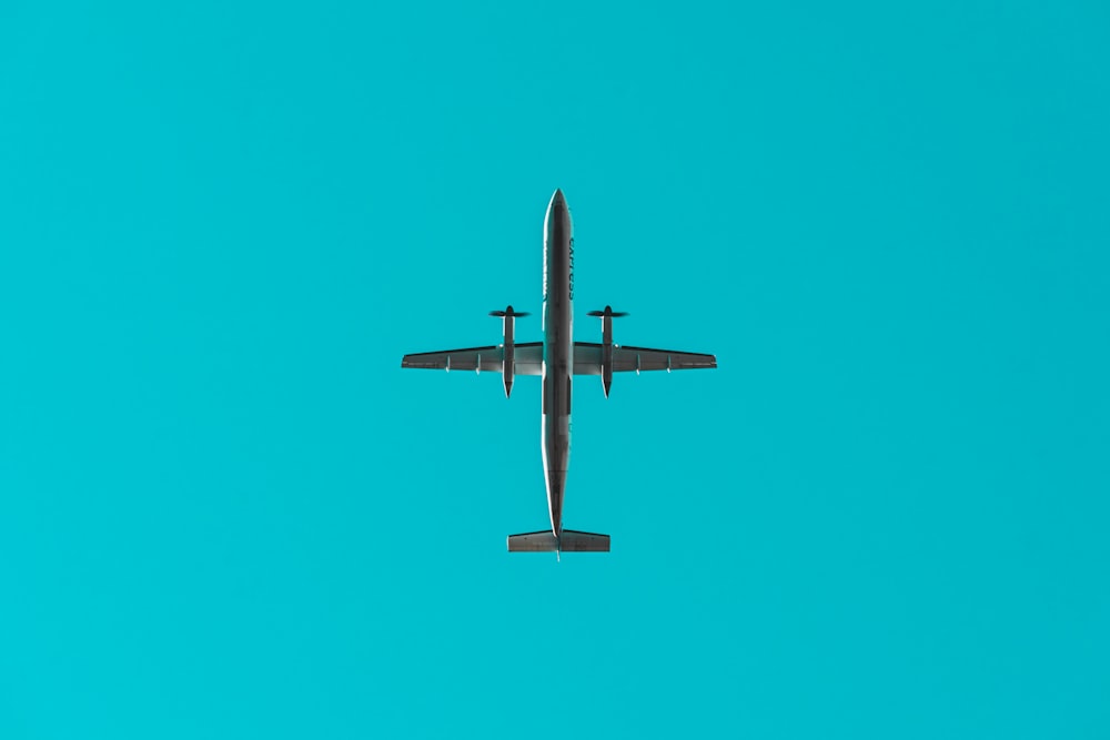 a jet flying in the sky