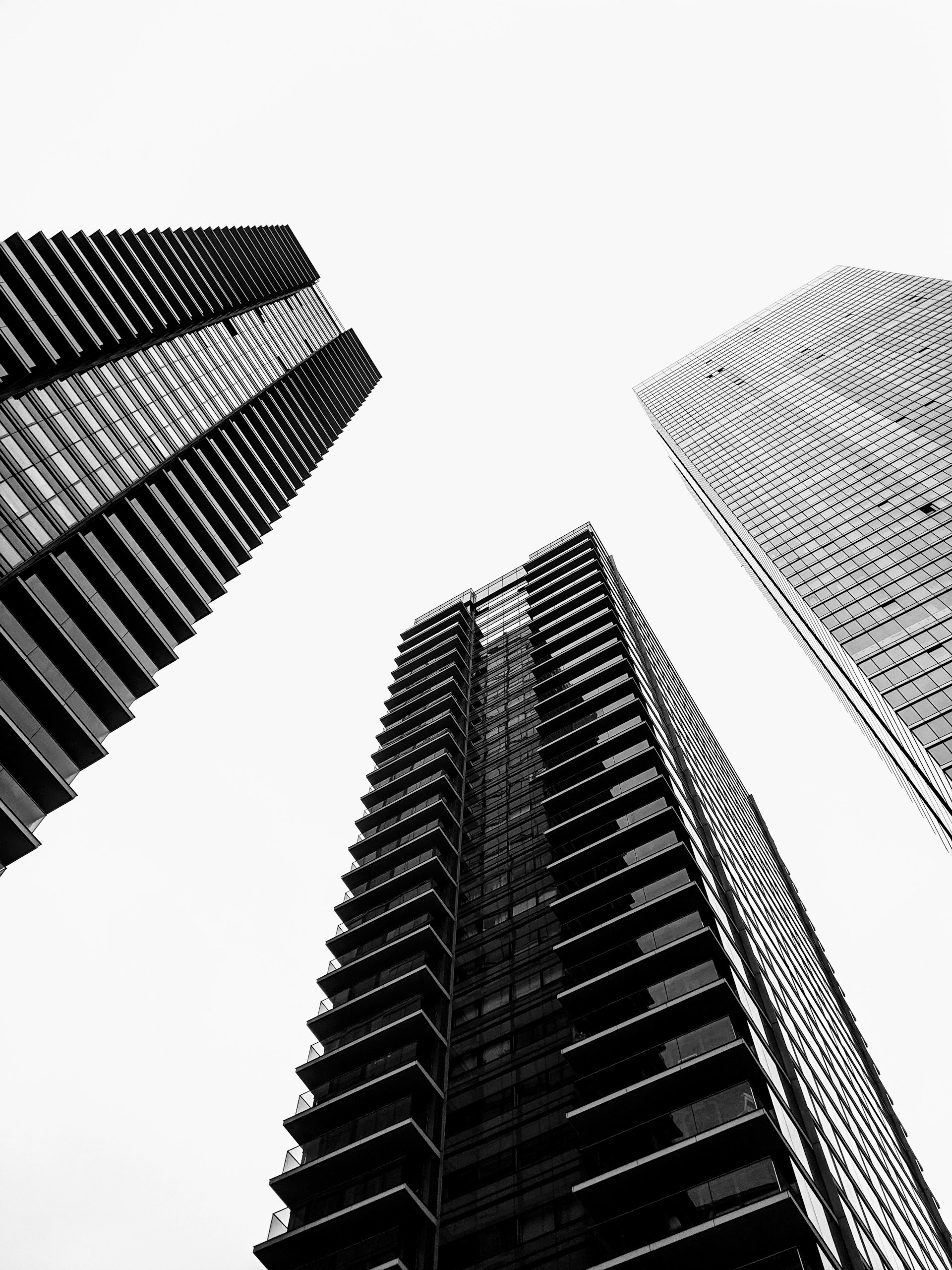 a group of tall buildings
