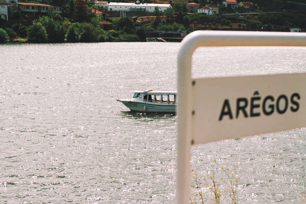 a boat in the water