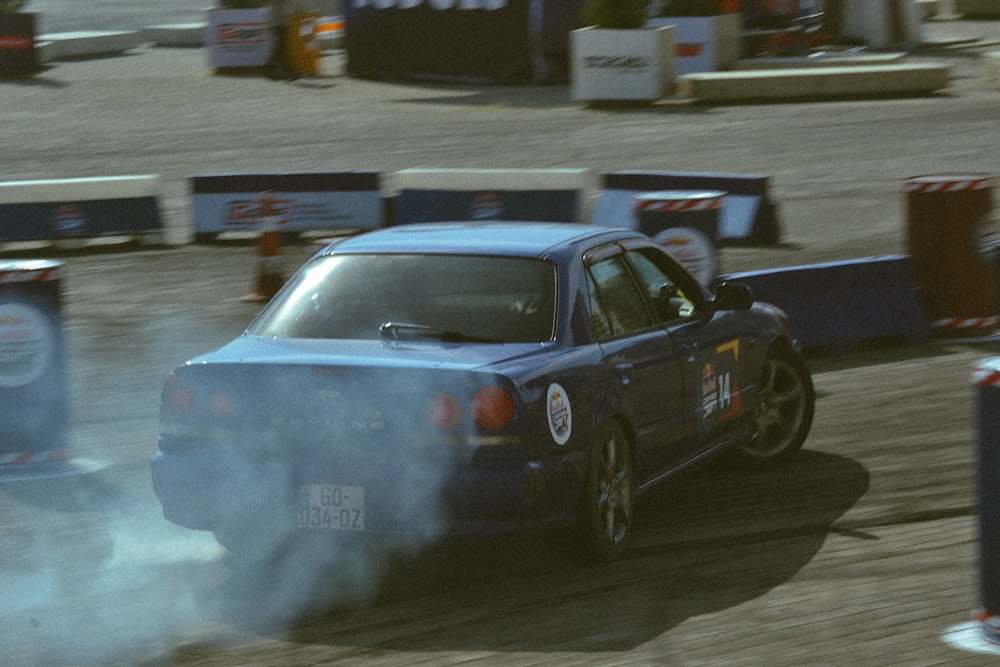 a race car on a track