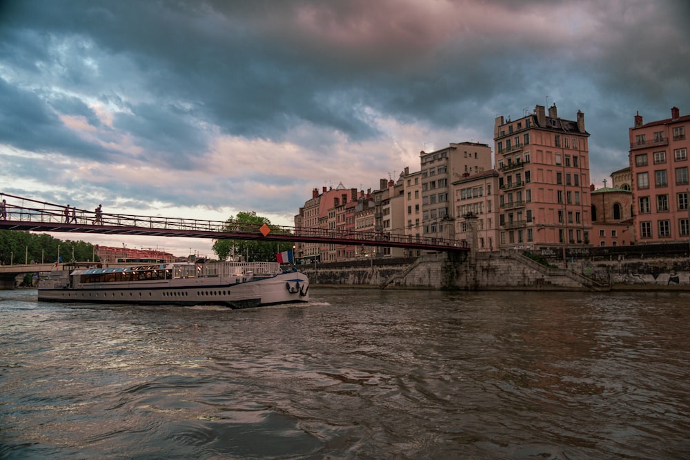 a boat on the water