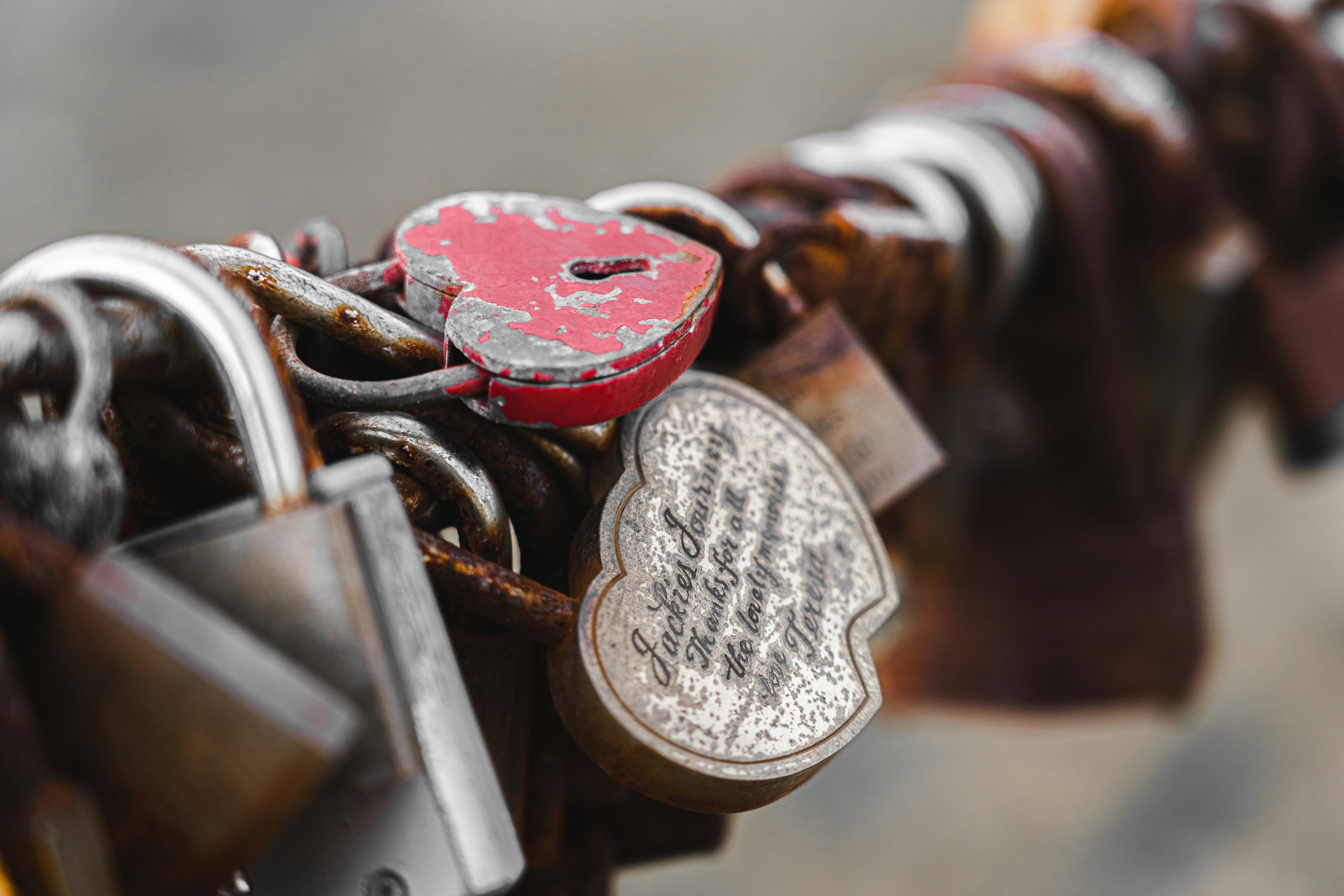 Nahaufnahme einer Kette