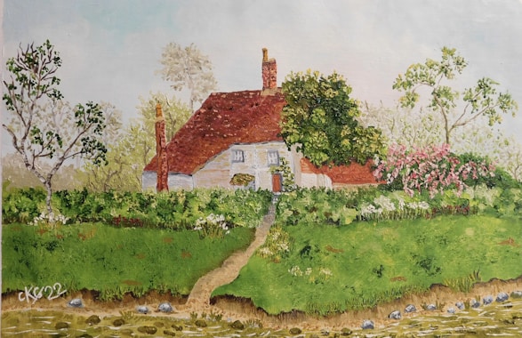 Lex Lata Consulting and Law a house with a garden and a path leading to it