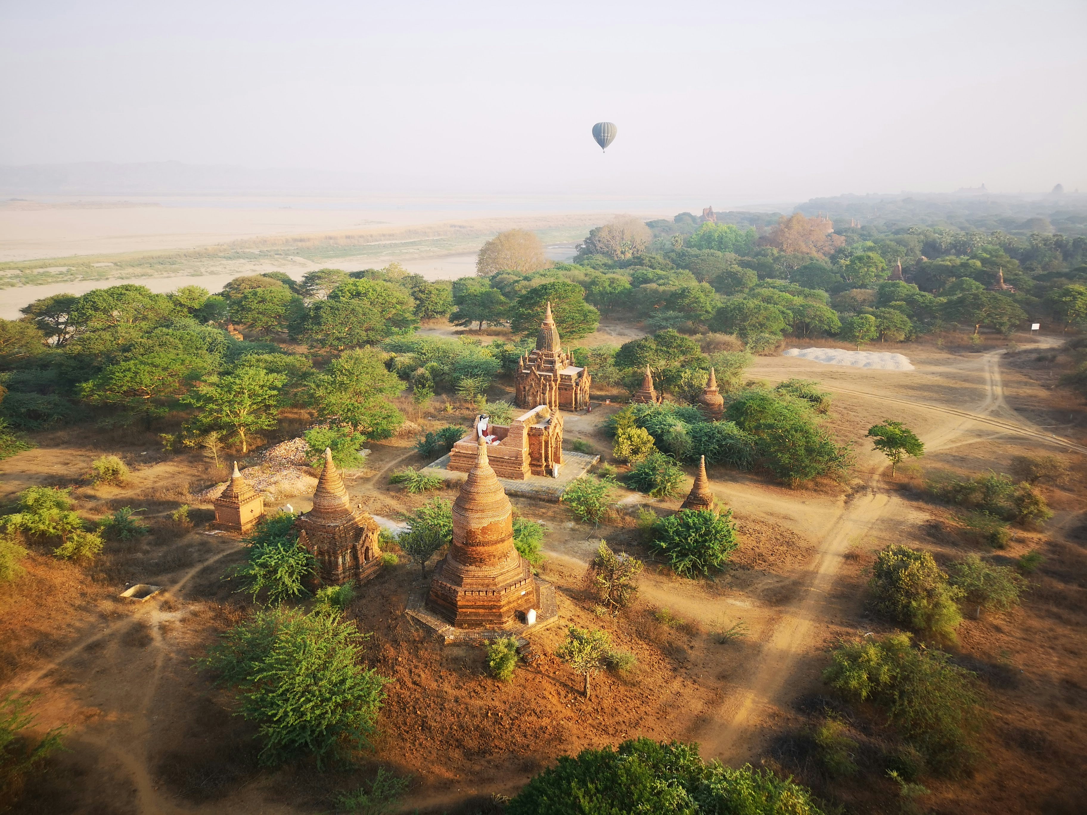 Over the Bagan’s sky