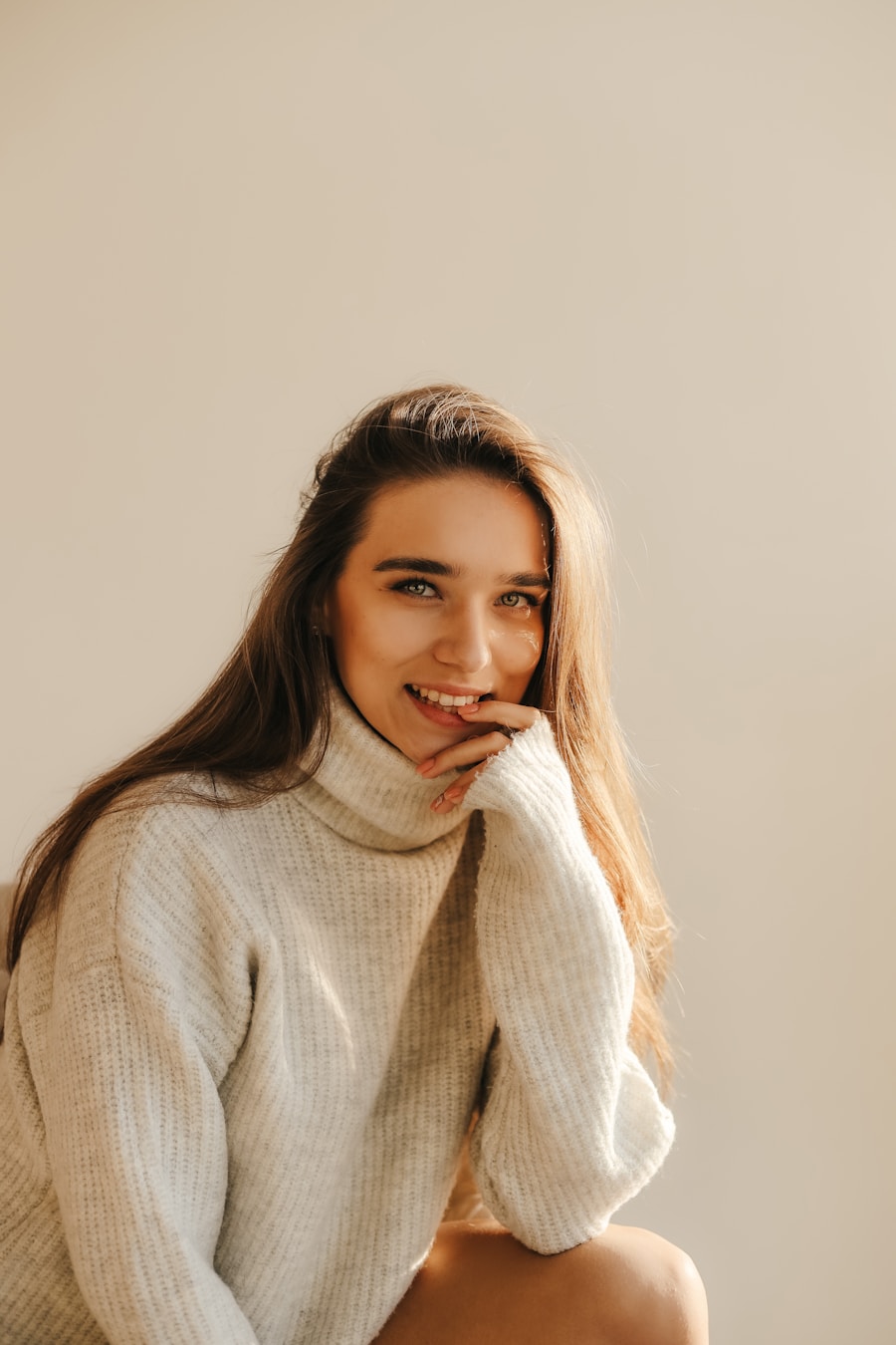 Varick Cotton-Cashmere Pullover in bone